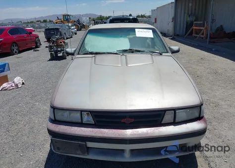 1990 Chevrolet Cavalier Z24 из США, поврежденный, VIN 1G1JF14TXL7190830